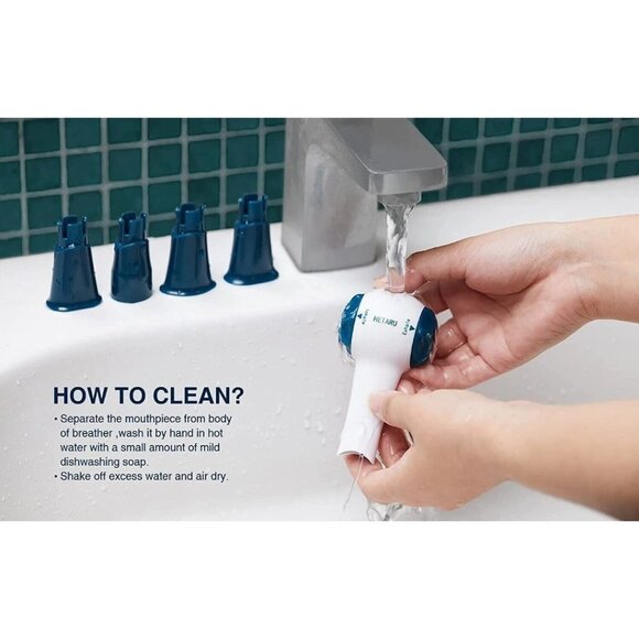 Best Respiratory Muscle Trainer Easy to Use/Clean Multiple Dial Settings - Picture 5 of 6